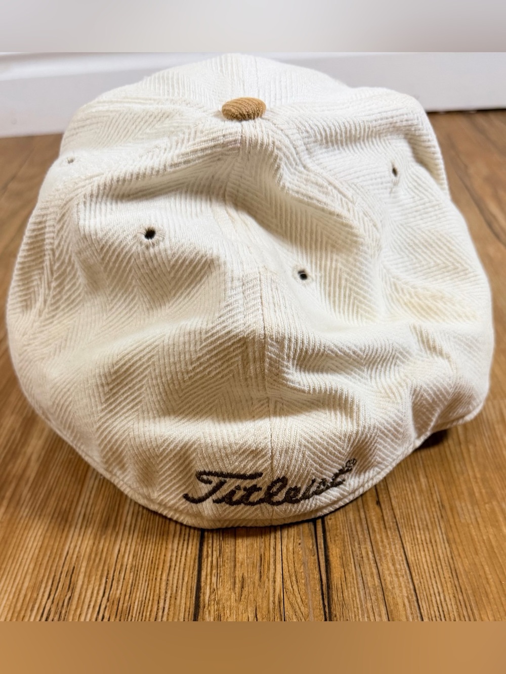 Vintage Titleist New Era 59FIFTY Golf Hat 7 5/8 Made USA FootJoy FJ Fitted - Picture 5 of 9